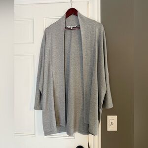 Cupcakes & cashmere long open cardigan